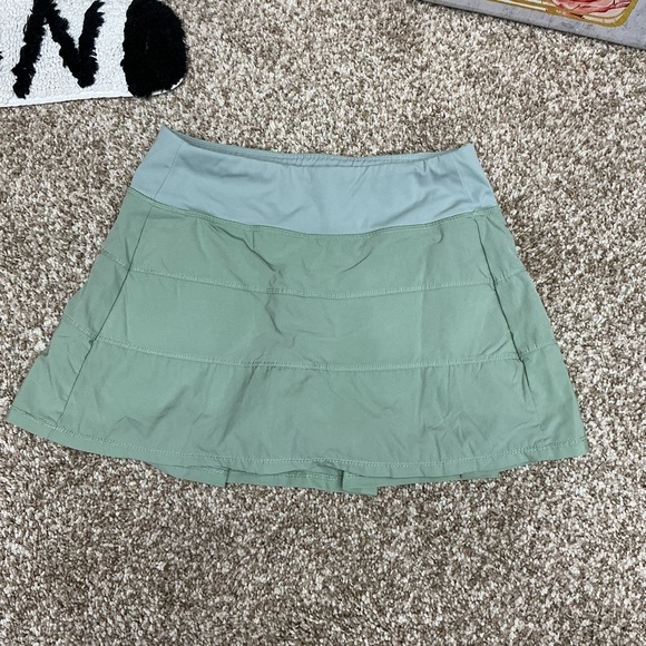 mecdar Dresses & Skirts - Stylish Light Green Mini Skirt